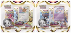 Pokemon SWSH10 Astral Radiance 3-Pack Blisters - BOTH 3-Pack Blisters